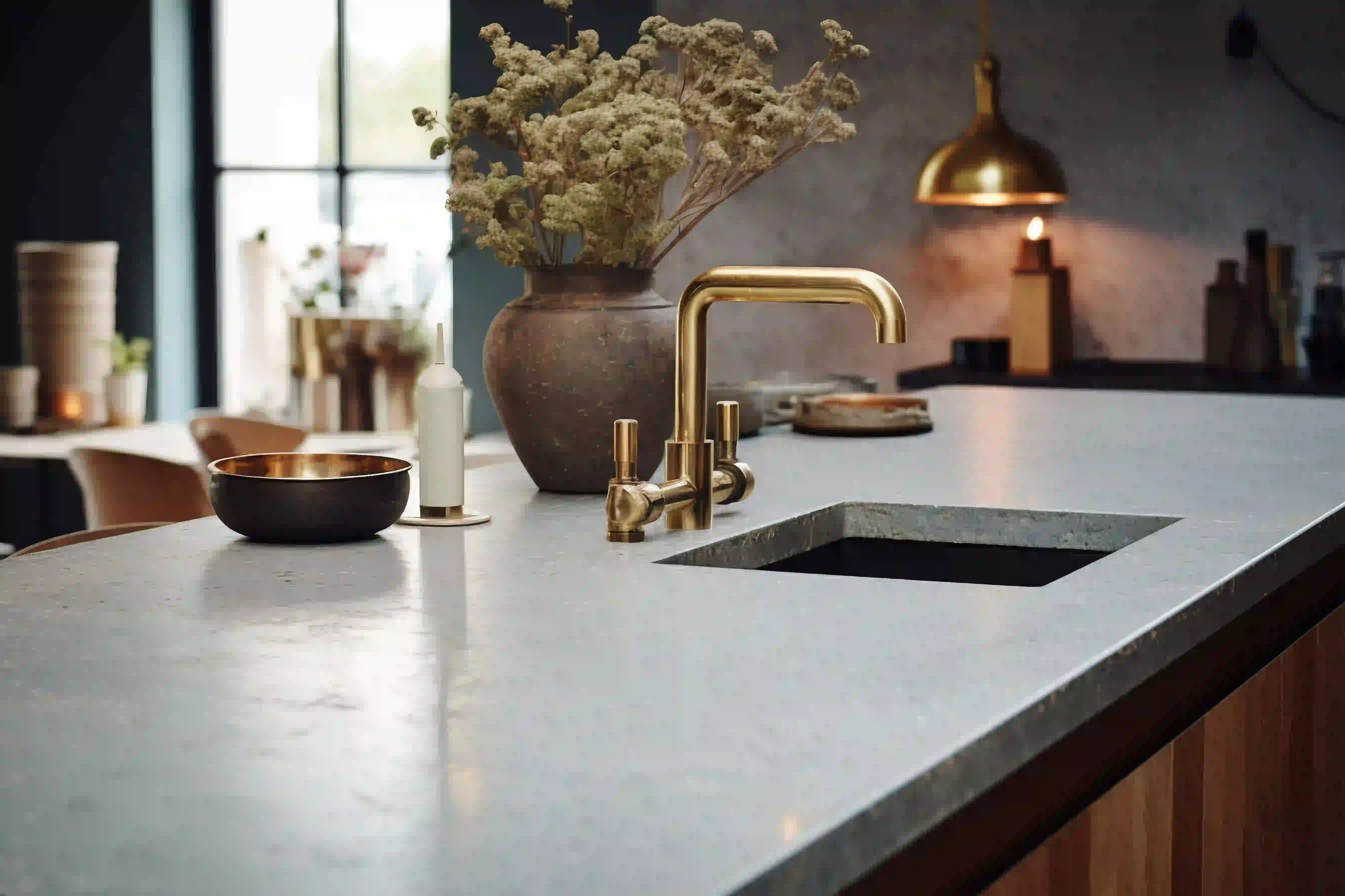 Achieving a Minimalist Look with Seamless Premium Countertops in Malappuram