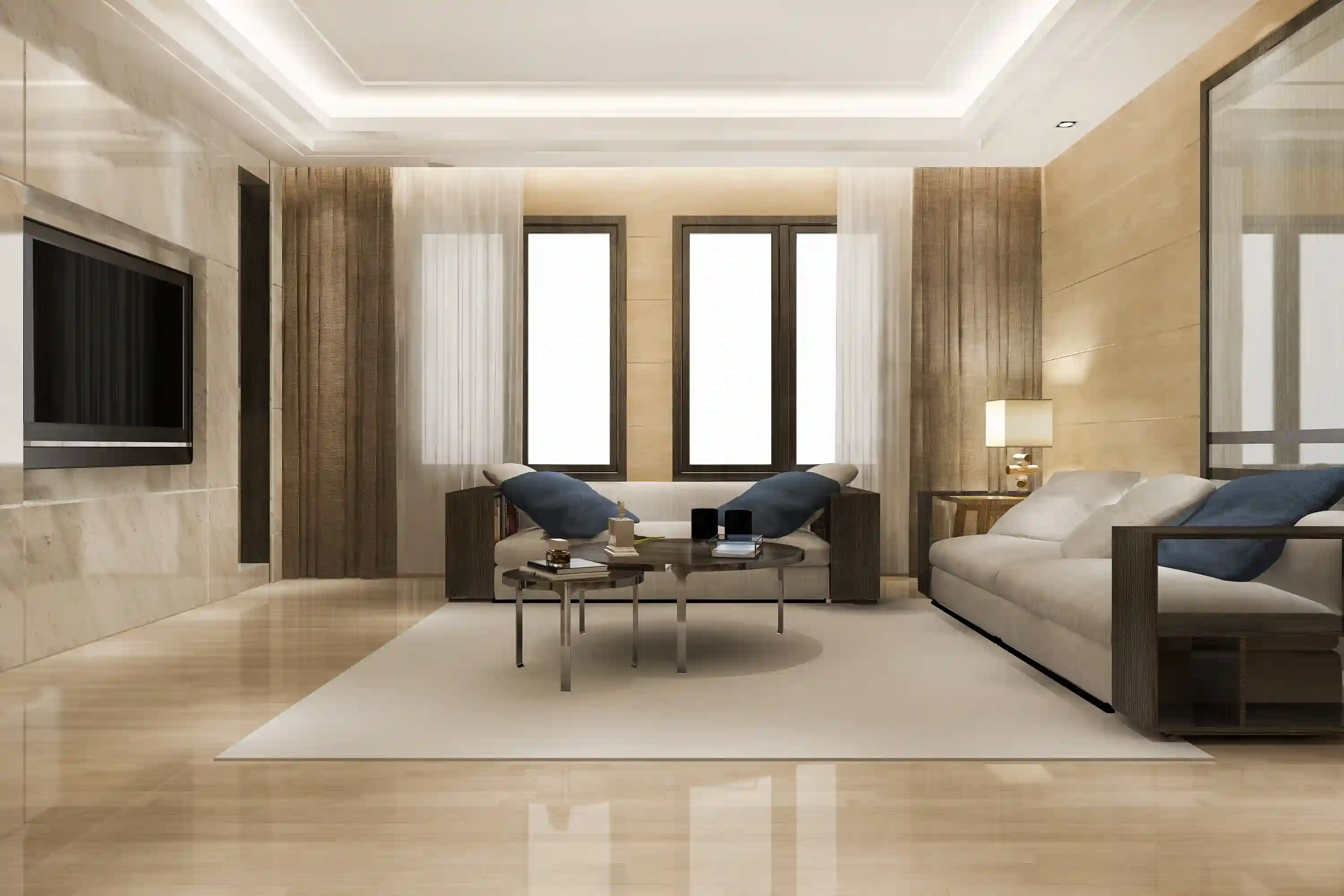 Matt vs. Glossy: Which is Best for Your Tiles in Living Room?