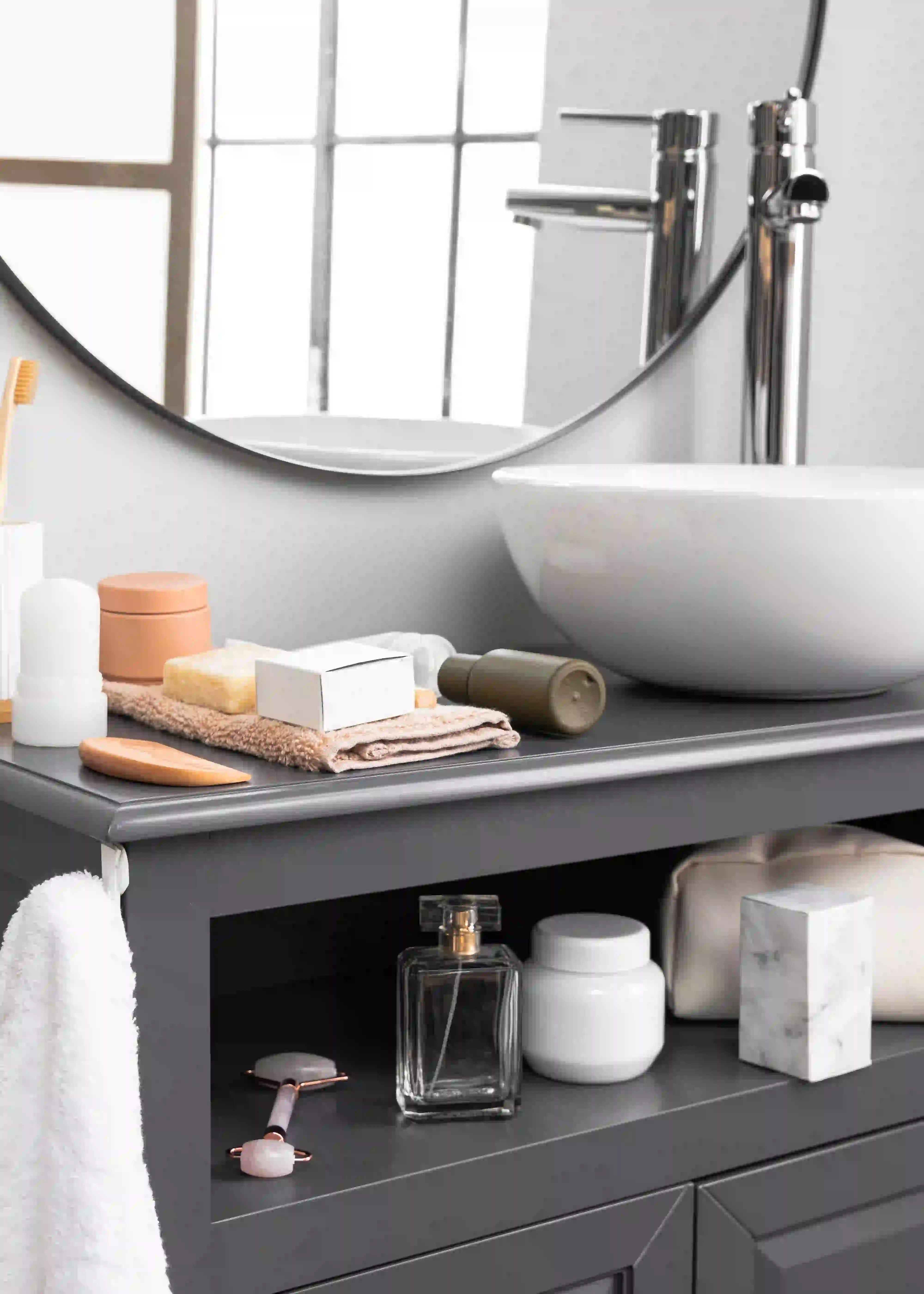 Stylish Bathroom Storage Ideas with Quality Fittings